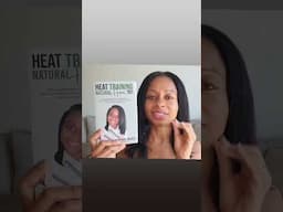 Heat Training Natural hair 101. Valuable information. #howtodoasilkpressonthicknaturalhair