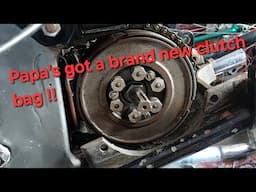 SIEZED CLUTCH STRIP DOWN  ON THE SCOTT FLYING SQUIRREL,  CAN IT BE SAVED?