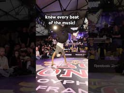 that zone when the music hits you! 🎵 B-Girl Syssy