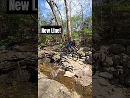 Lefty and I discovered a new line at BuRP and IT'S SICK!!! #mtb #blueriverparkwaytrails #sendit