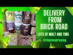 A delivery from Brick Road.....