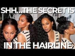 grwm | Is This the Most Natural Curly hairline I’ve EVER Worn? These Lagos hairlines... OMGHERHAIR