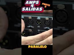 AMPLIFICADORES 4 CANALES MODO STEREO PARALELO BRIDGE