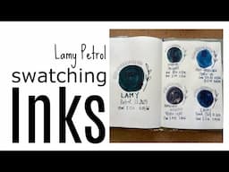 I Tried Lamy Petrol Ink And WOW!