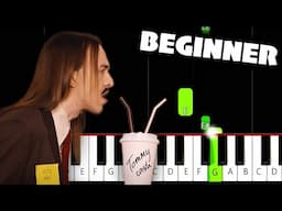 Tommy Cash - Espresso Macchiato - BEGINNER Piano Tutorial