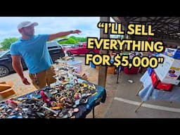 We Don't Often Hear This at the Flea Market