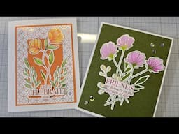 Foiling floral friendship by Gina K designs poly glaze