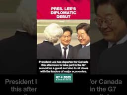 Pres. Lee departs for Canada to attend G7 summit