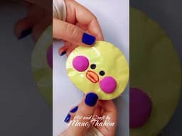 My Quack Quack 🐥Paper Duck Squishy 😍😘 #artandcraftbymanothahim #shorts #duck