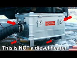 This is NOT A Diesel Heater - USA Made and 14,000 btu -