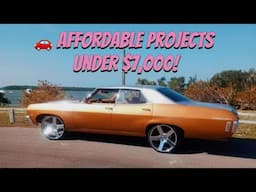 🚗 5 Classic Cars For Sale By Owner – Affordable Projects Under $7,000!