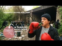 Philly Graffiti Caves, Rocky and Beer 🍻