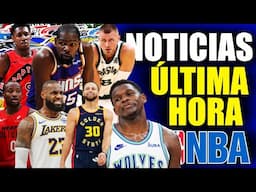 Lebron y Curry 🔥 Durant NO QUIERE WOLVES 💣❌ Raptors?? 🤯 Kuminga 🤔 Porzingis 💥 Bane 😍 ULTIMA HORA NBA