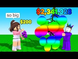 selling GIANT Plants in Grow a Garden "NEW SEED"...