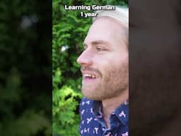 1 day vs 10 years of Learning German 🇩🇪