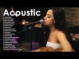Acoustic 2025 / The Best Acoustic Cover of Popular Songs 2025 / New English Songs Cover