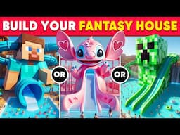 Would You Rather...? Build Your Dream Fantasy House 🏡🏖️😱🌈 Daily Quiz