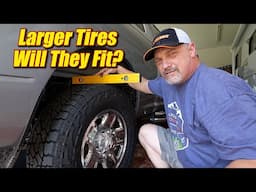 Getting Bigger Tires on our Ram 2500 - 295/75/R18 / Falken Wildpeak A/T 4W