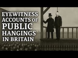 Real Eyewitness Accounts of Public Hangings in Britain | Shocking Historical Testimonies