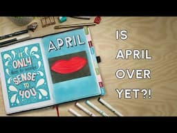 April Bullet Journal Talk Through