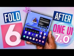 Samsung Galaxy Z Fold6 Review After One UI 7 | The BEST Option! Here's Why!