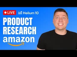 LIVE Amazon FBA Product Research | How To Find Winning Products In 2025