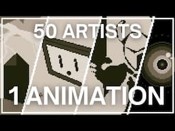 50 Artists Make 1 Pixel-Art Animation | Multi-Animator Project