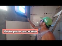 Quando o pedreiro é bom vc tem que assistir
