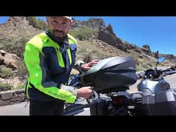 Using the SHAD Expandable Luggage on Your Rental Bike