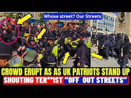 ANTIFA Thugs Get Crushed By British Police In Bristol As UK Patriots Take Stand