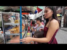 Filipinas Spend 5 Hours & 500 Pesos ($8.92 USD) Shopping at Apo Market!