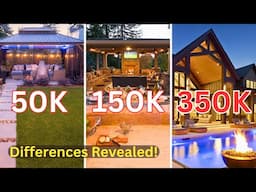 $50K vs $350K LANDSCAPE. Shocking Differences Revealed!