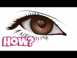 How To Draw EYES Like Pro🎨Digital Art ✨️ Vector art