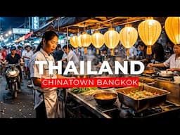 🇹🇭 BANGKOK, Thailand 4K Walking Tour - The Best Street Food In The World.