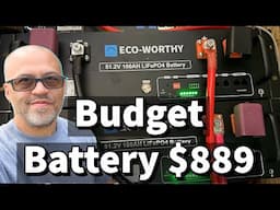 Eco-Worthy 48V 100AH Lithium Battery - Adding Solar Backup Power on a Budget- 100kwh Home Backup