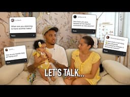 PLANNING FOR BABY #2, ADDRESSING HATE COMMENTS, PARENTING STRUGGLES + MORE...