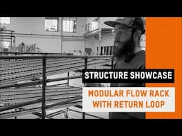🌟 Modular Flow Rack with Return Loop | Structure showcase