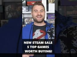 NEW Steam Sale! 5 BEST Steam Games Worth Buying This Week!