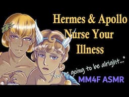 M4F Hermes & Apollo Nurse Your Illness (ASMR), (Greek Mythology asmr)