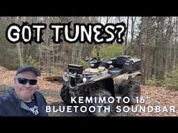 Kemimoto 16" Bluetooth Sound Bar - Suitable for ATV or UTV - Review