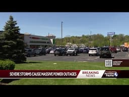 Severe storms cause massive power outages: Monroeville traffic lights out