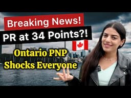 Breaking: Canada PR at Just 34 Points! Ontario PNP Draw Shocks Everyone!