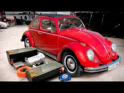 Volkswagen Beetle "Tesla" | Como Hacer un Coche Electrico Casero