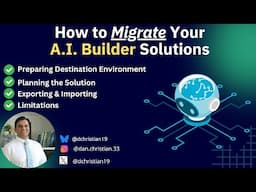 How to Migrate Your AI Builder Solutions
