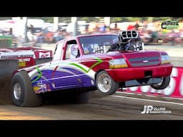 Truck Pulling 2024: Super Modified 2wd Trucks pulling in Goshen, IN