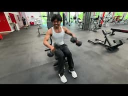 ASMR My GYM ROUTINE 🏋️