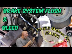 One-Man Brake Bleeding - NO Vacuum or Compressor NEEDED!!