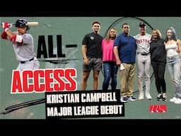Kristian Campbell MLB Debut for Opening Day 2025 | Red Sox All-Access