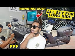400kms Petrol Cost Comparison With My EV Scooter 🤯 Planning Group Rides + PPF On Ather Rizta !!