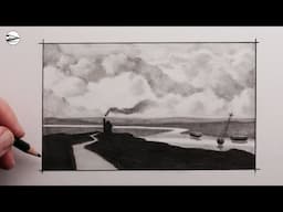 How to Draw a Landscape for Beginners: Atmospheric Perspective